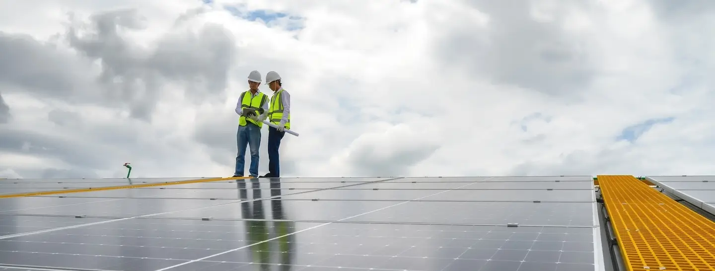 Sistema solar fotovoltaico para empresas con convenio Bancolombia.